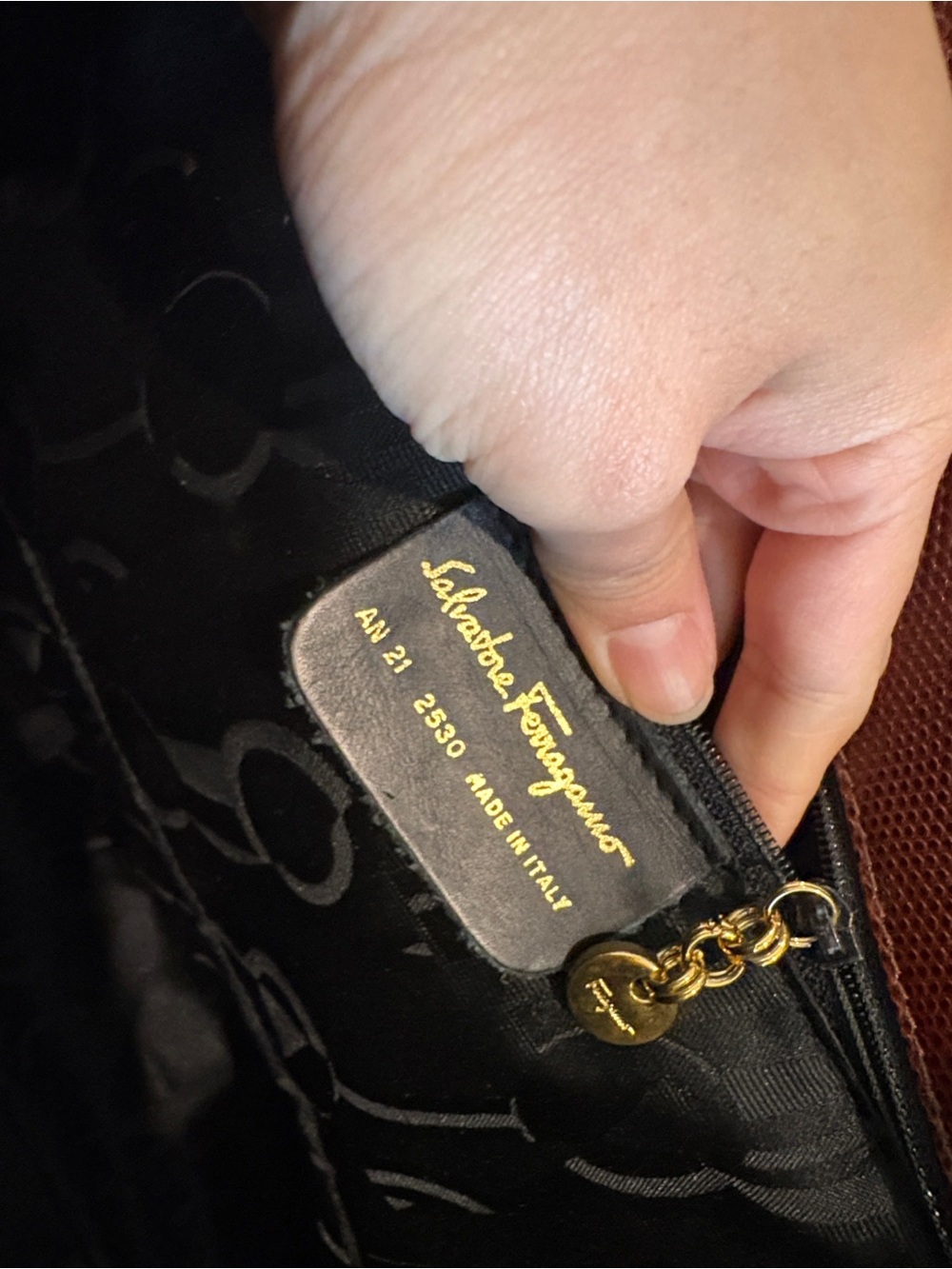 Salvatore Ferragamo Brown
Leather Tote Shoulder Bag - Picture 9 of 14